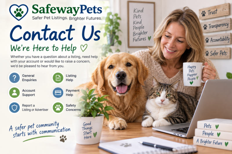 Safewaypets.uk Contact us